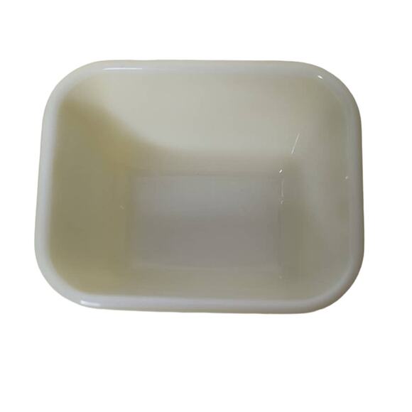 Set of 2 Vintage Pyrex yellow green fridgies 501 B 1 1/2 cup PYREX USA Made - Picture 11 of 13